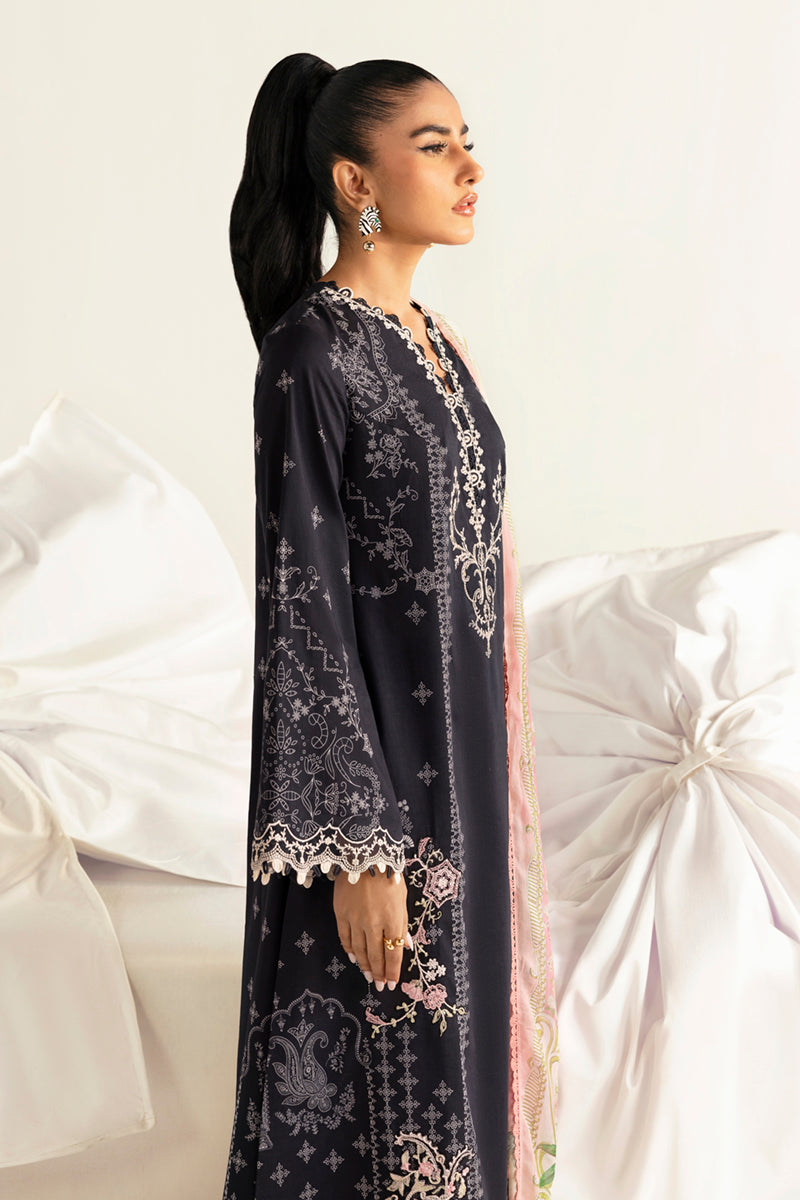 Qalamkar QPrints Unstitched Printed Lawn | 09B