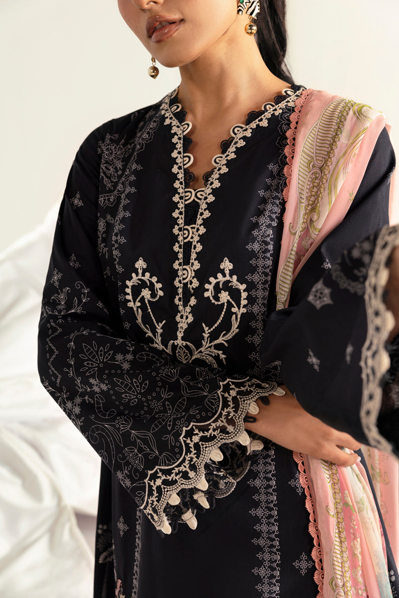 Qalamkar QPrints Unstitched Printed Lawn | 09B