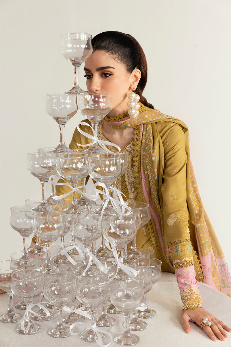 Qalamkar QPrints Unstitched Printed Lawn | 05A