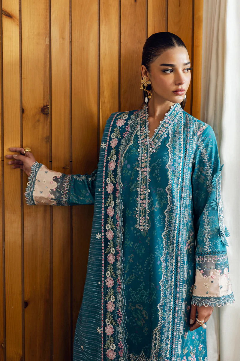Qlinekari Lawn by Qalamkar 2025 | DC-10
