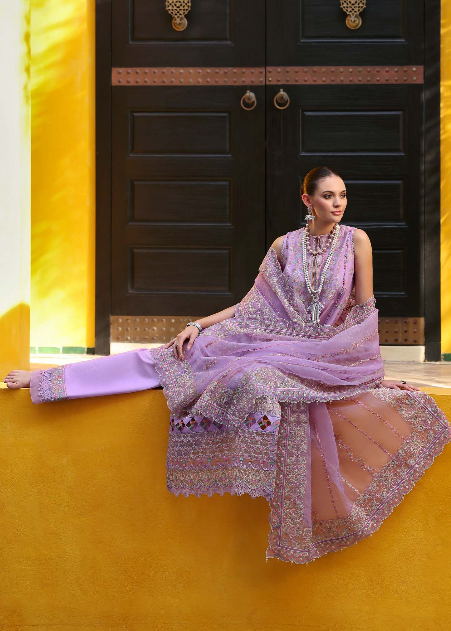 Elysia Luxury Lawn 2025 by Kanwal Malik | Celia