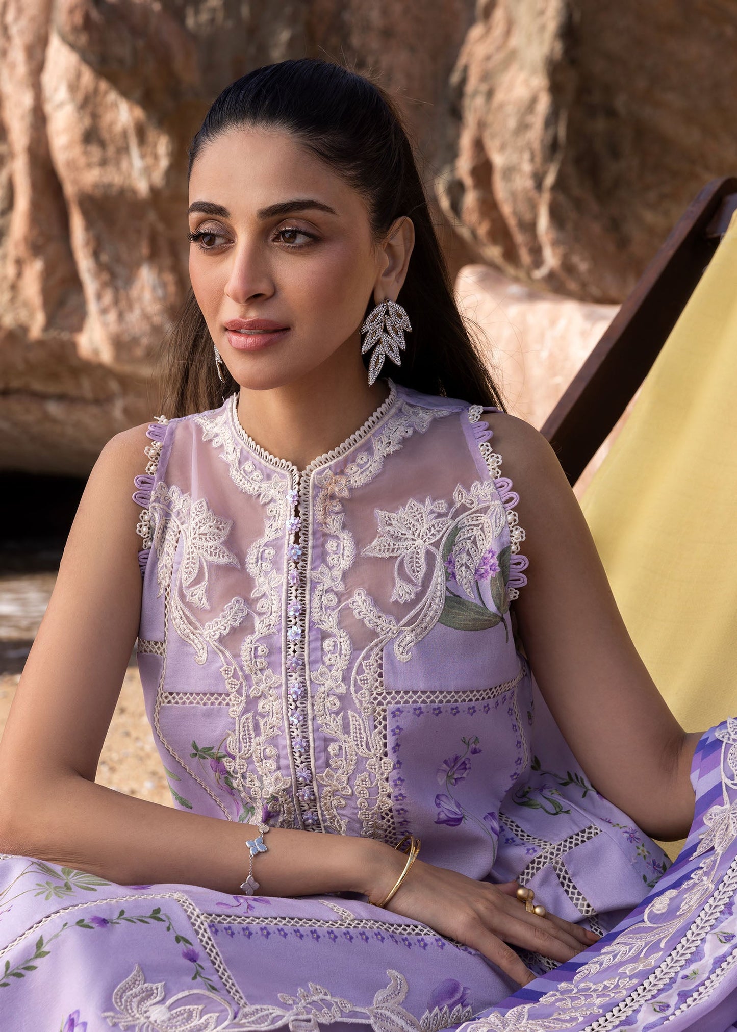 Crimson Summer Lawn 2025 by Saira Shakira | D7 A