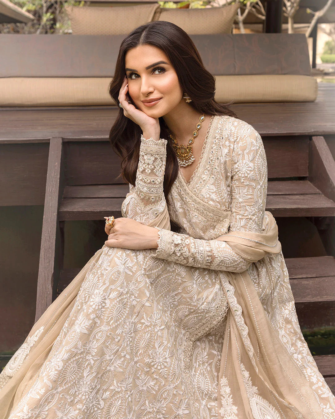 Faiza Saqlain Zinnia Luxury Lawn '25 - Ilima