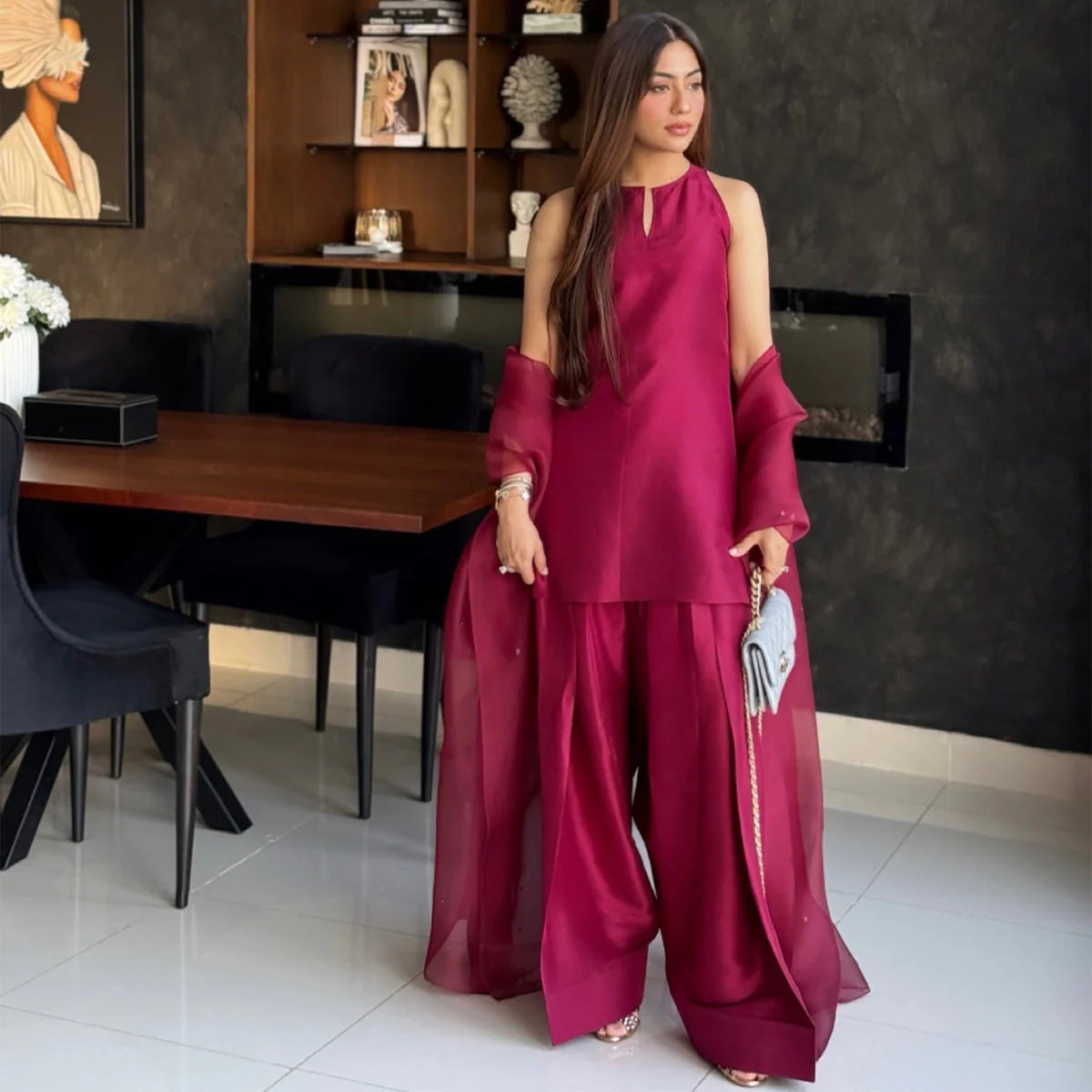 Sadaf Kanwal Personalised '25 - Sarah Ali Plum Perfection