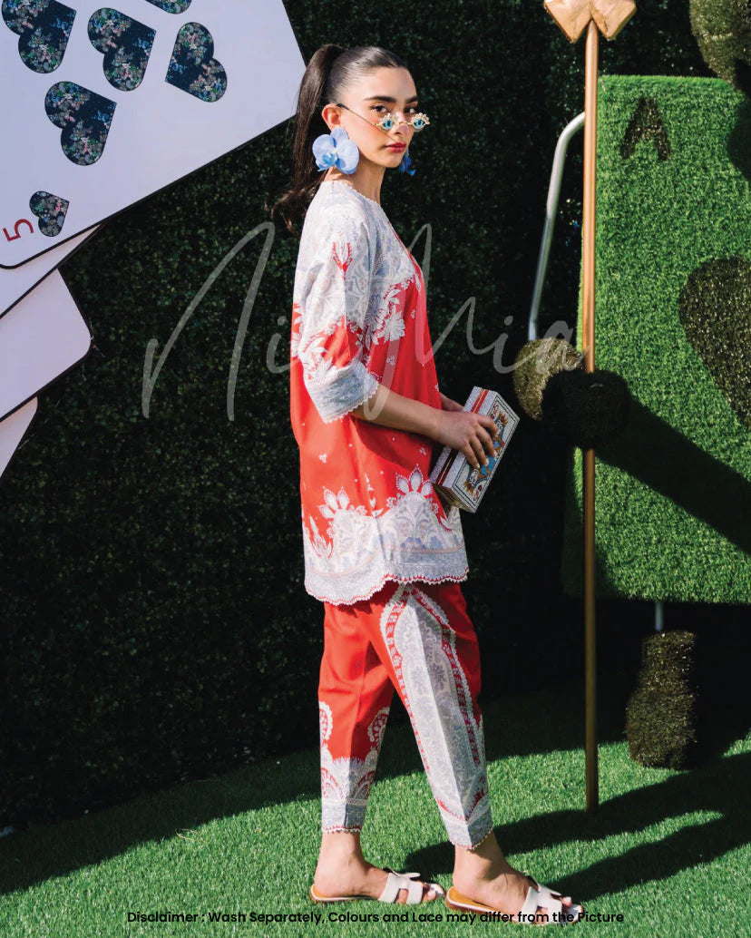 Nia Mia Lawn Pret Vol I '25 - Rouge