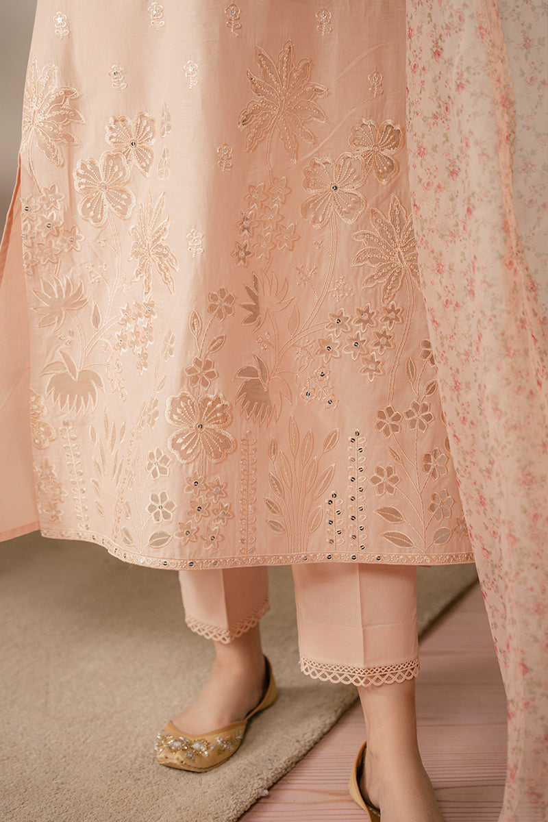 PASTEL FUSION-3 PIECE EMBROIDERED LAWN SUIT