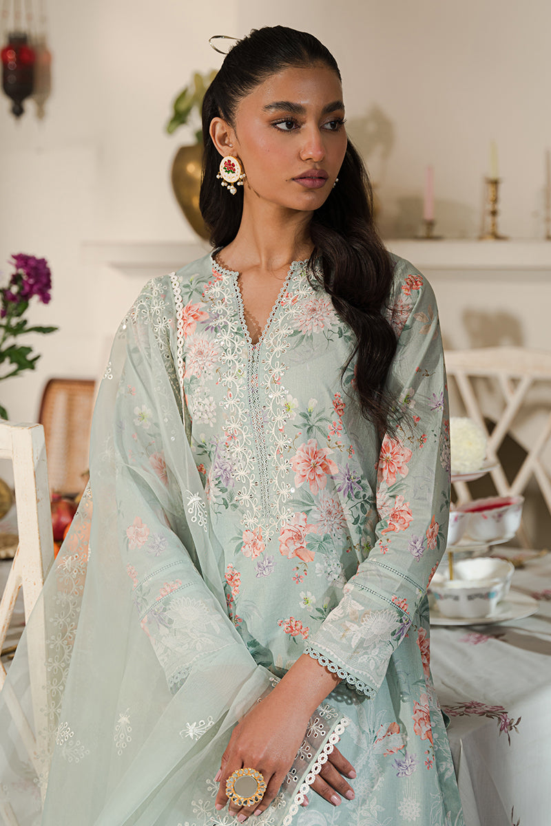 PEARL FLORAL-3 PIECE EMBROIDERED LAWN SUIT