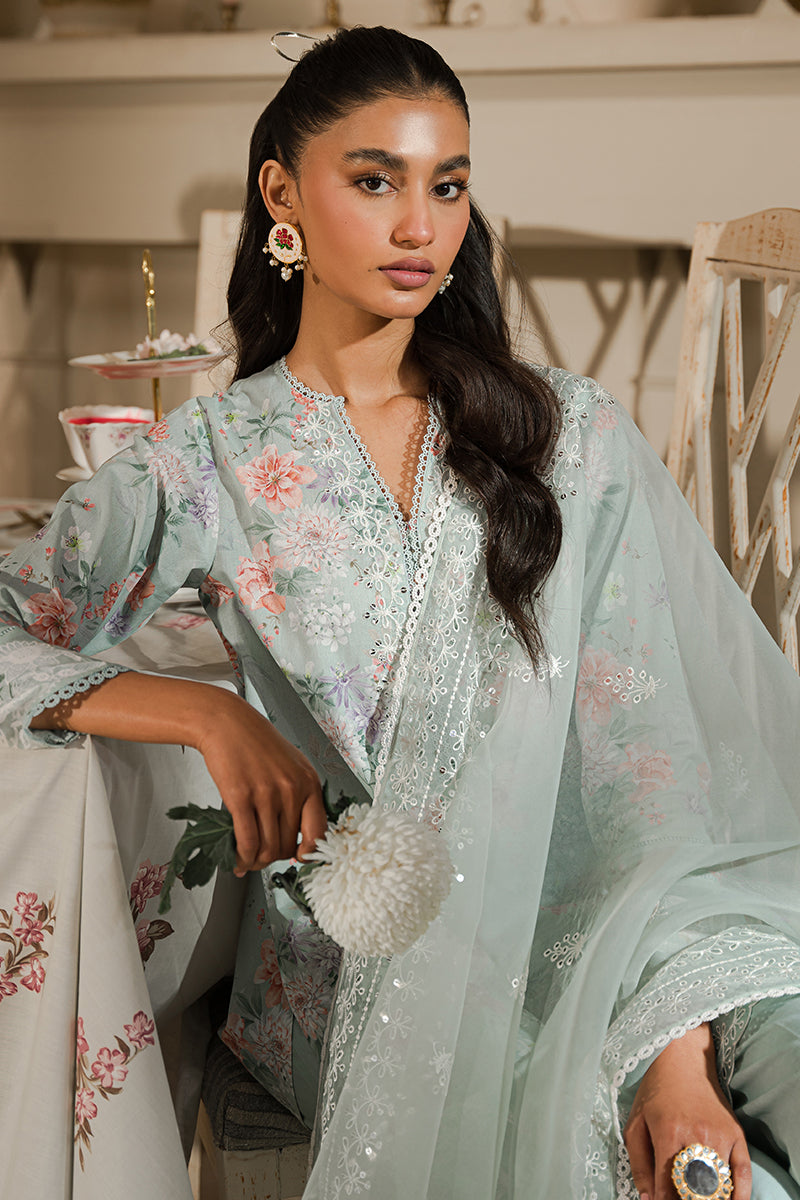 PEARL FLORAL-3 PIECE EMBROIDERED LAWN SUIT