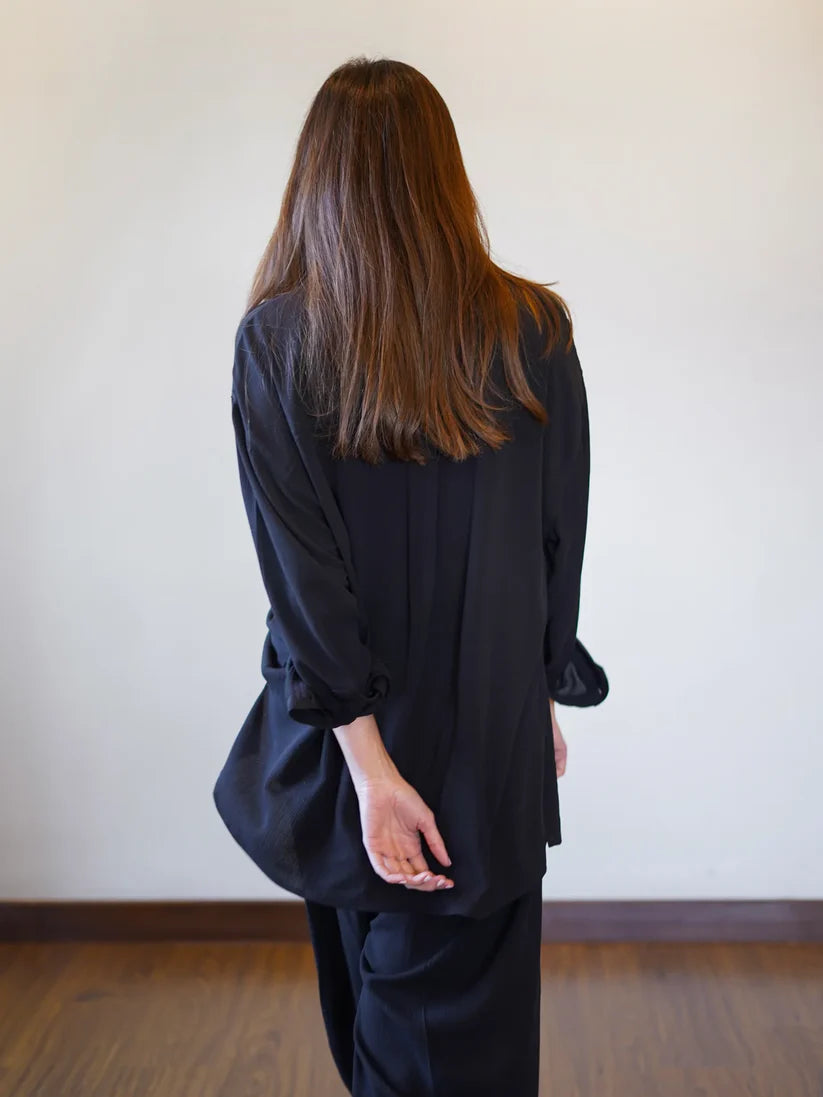 CALIE CO-ORD IN BLACK | Sak Atelier