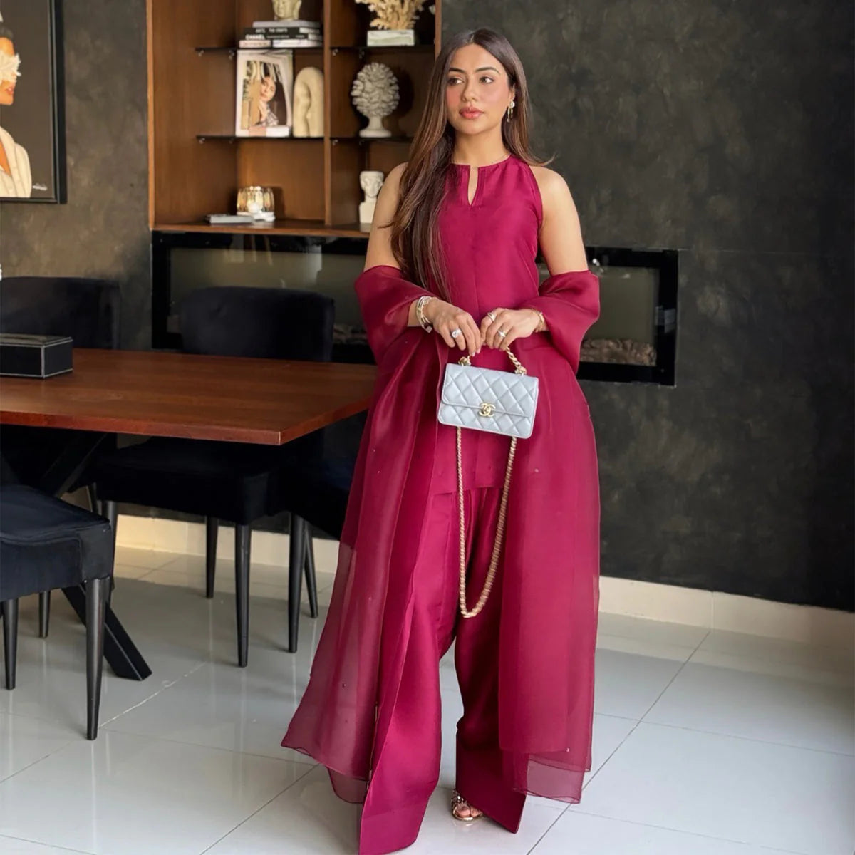 Sadaf Kanwal Personalised '25 - Sarah Ali Plum Perfection