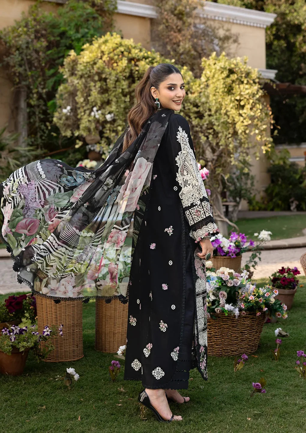 Elaf Luxury Lawn 2025 | ELM-4