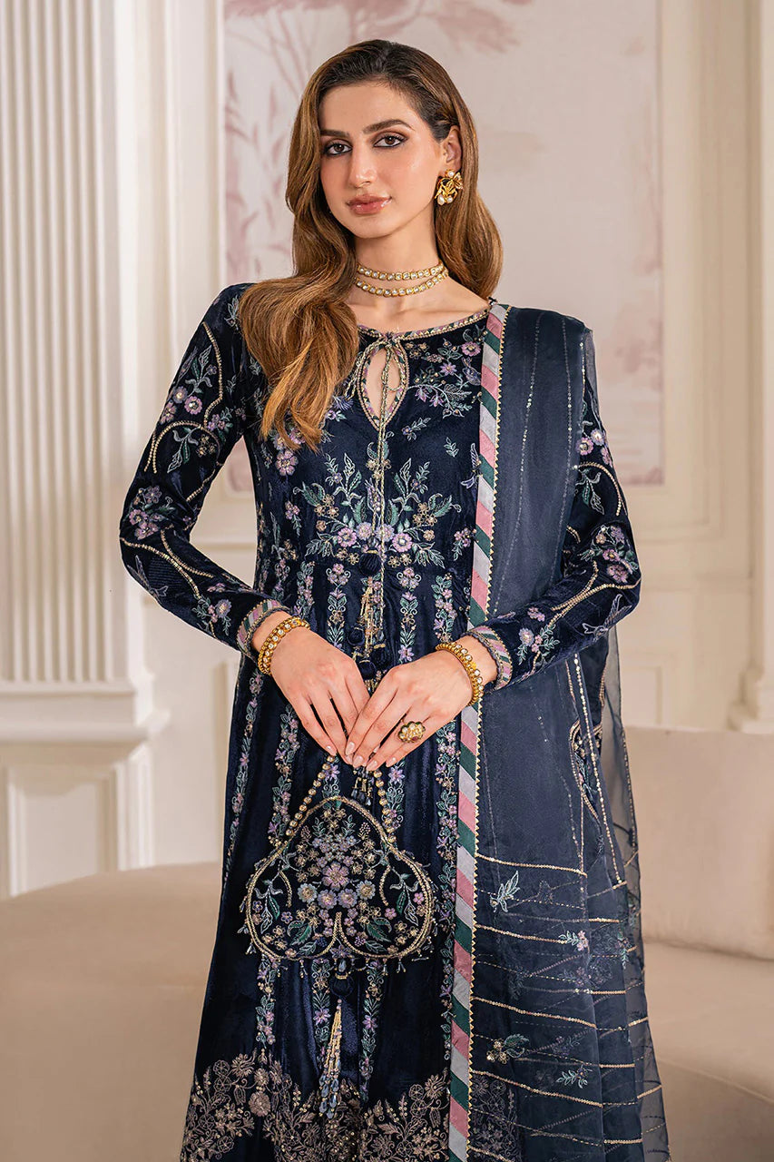 EMBROIDERED VELVET UF-751