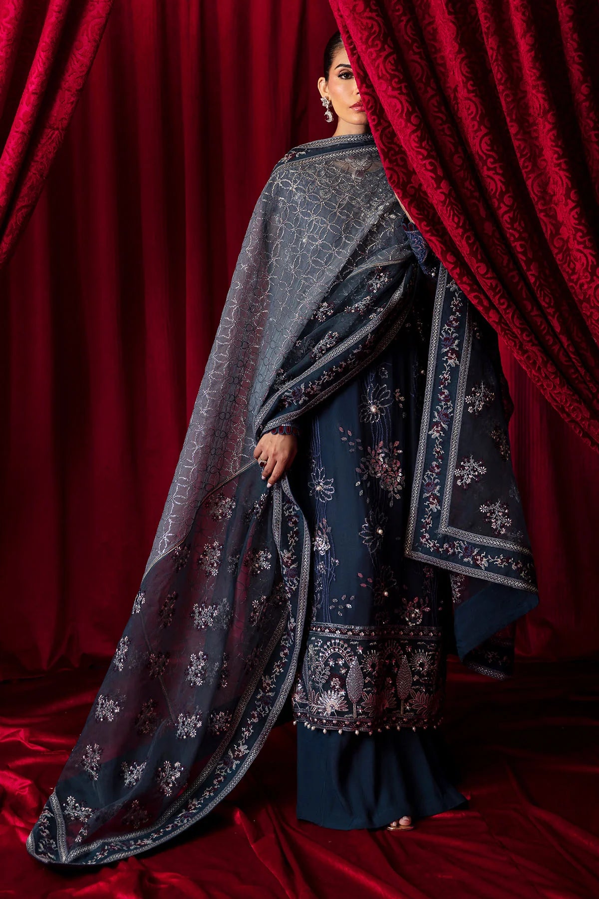 Elanora By Nureh Embroidered Chiffon 2024 Vol 2 | NEL-52