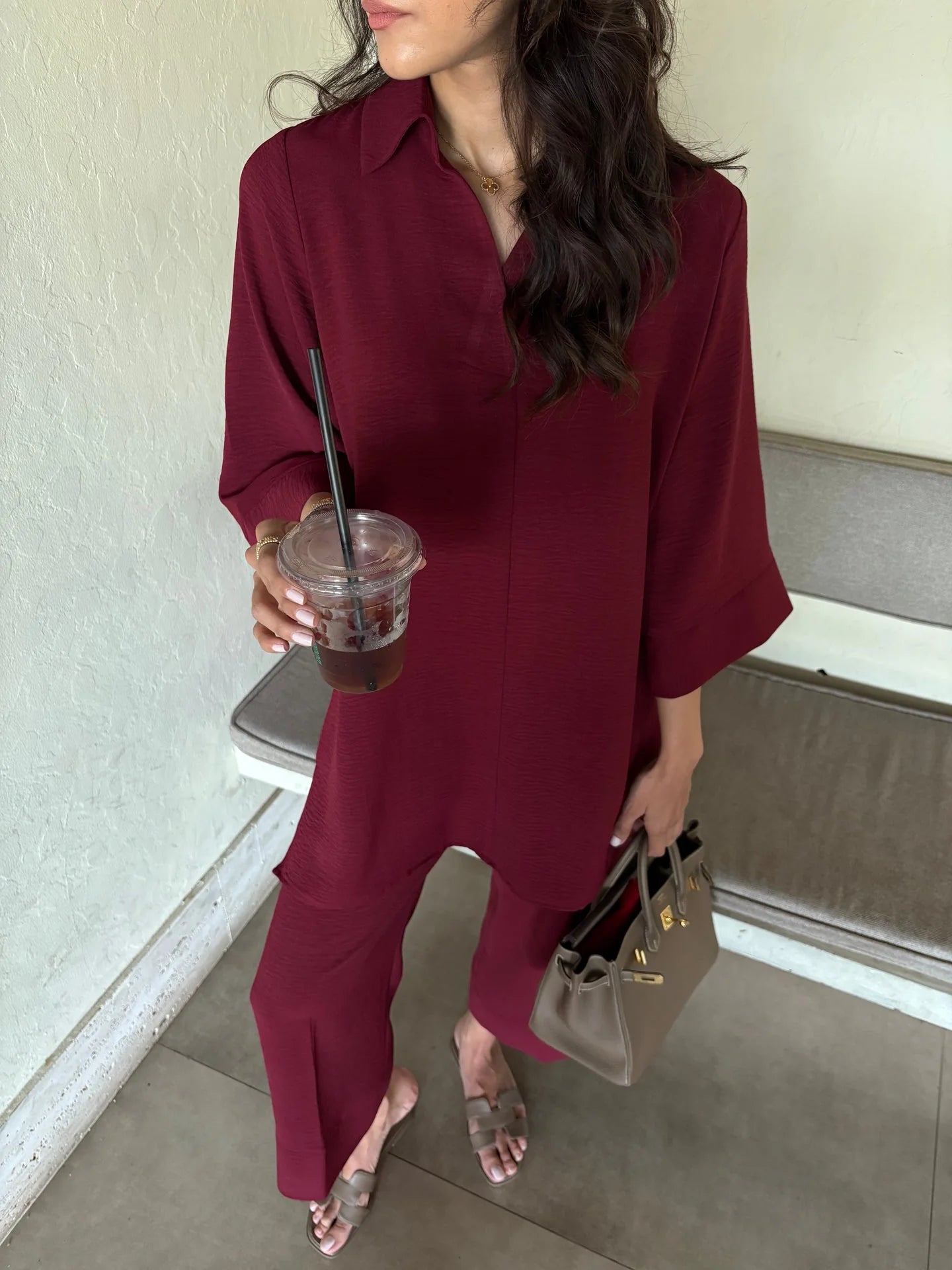 Sak Atelier Wine Red Toby Set
