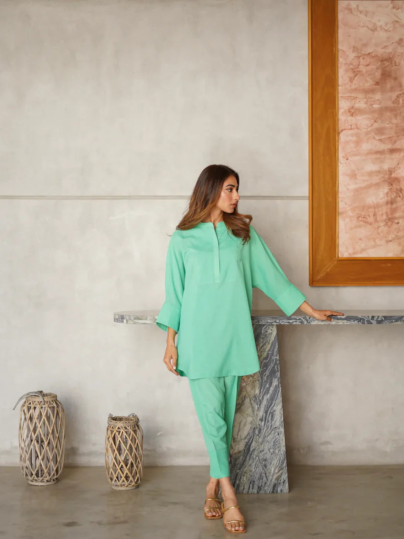 MINT SKINNY SET | Sak Atelier