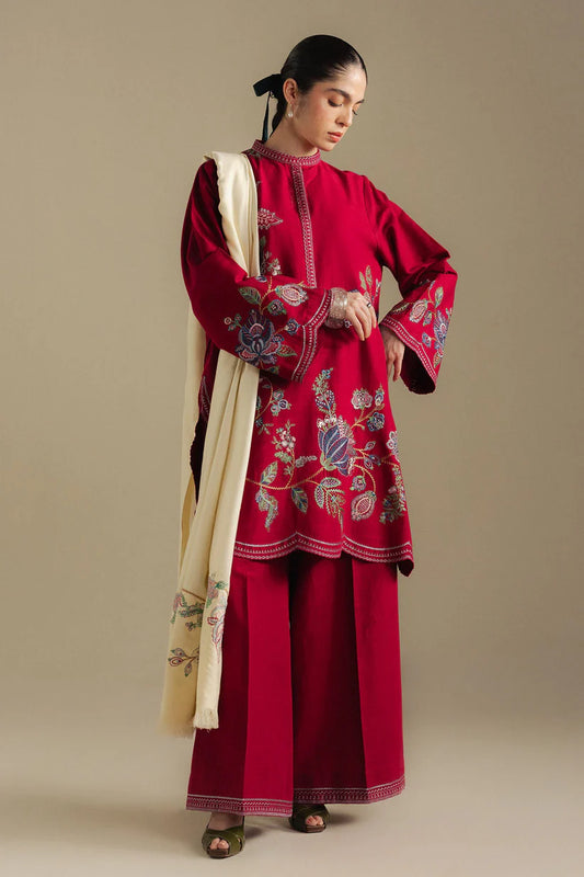 BERRY-3B | Coco Winter Unstitched’25 | Zara Shahjahan