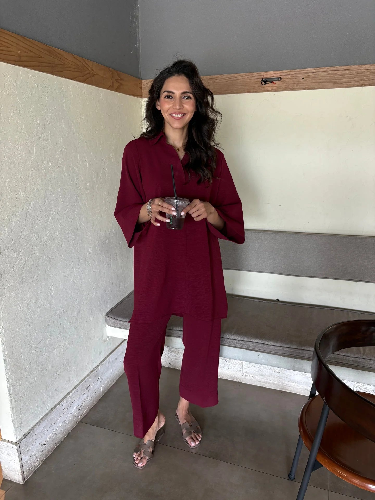 Sak Atelier Wine Red Toby Set
