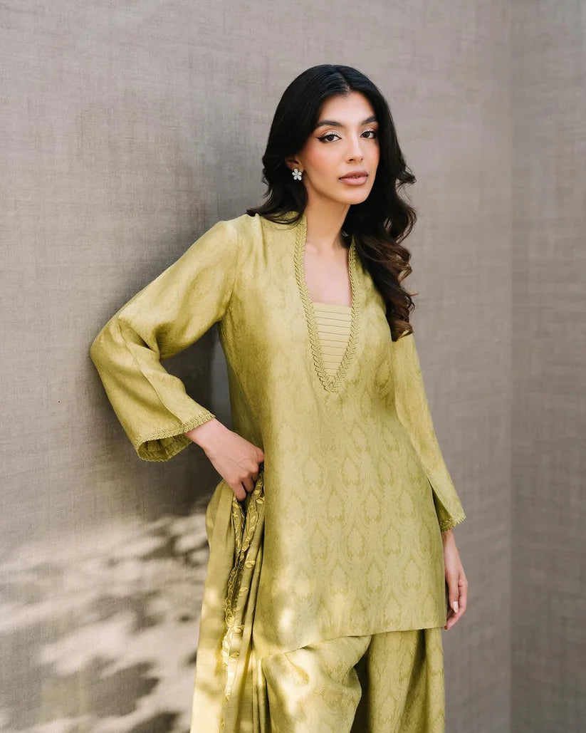 The Raha Set - Olive | Nadia Khan