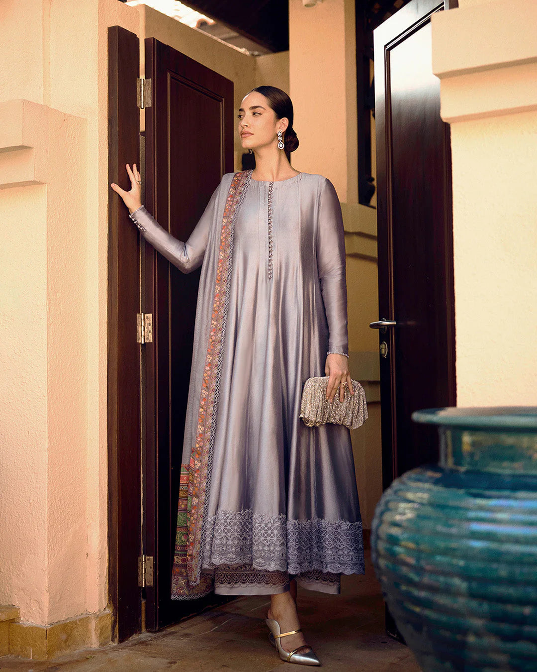 Faiza Saqlain Carmela Silk Edit '25 - Mersera