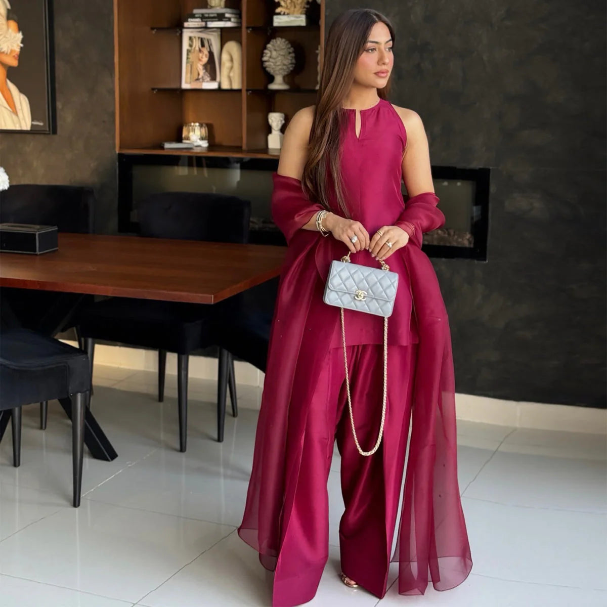 Sadaf Kanwal Personalised '25 - Sarah Ali Plum Perfection