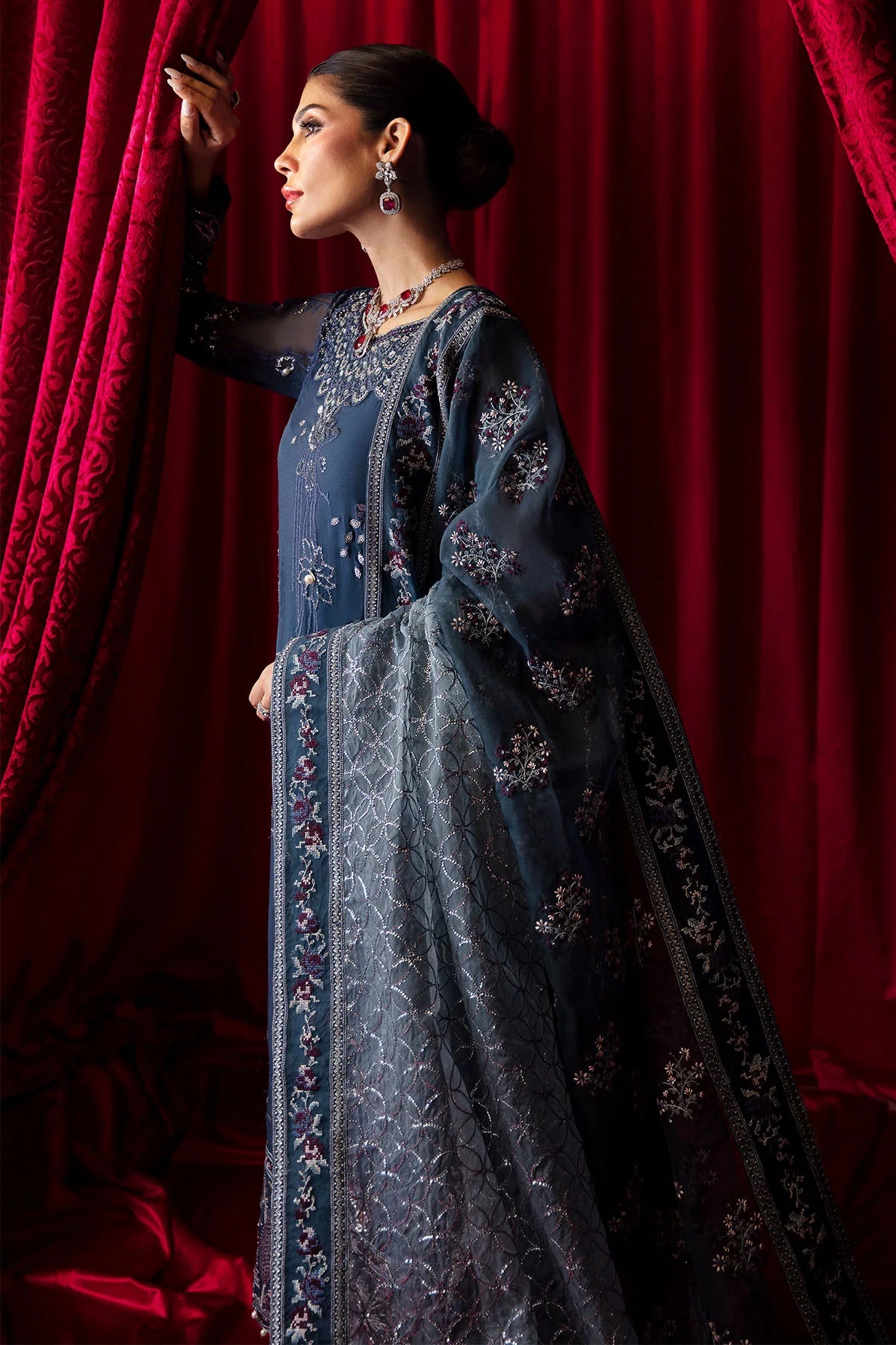 Elanora By Nureh Embroidered Chiffon 2024 Vol 2 | NEL-52