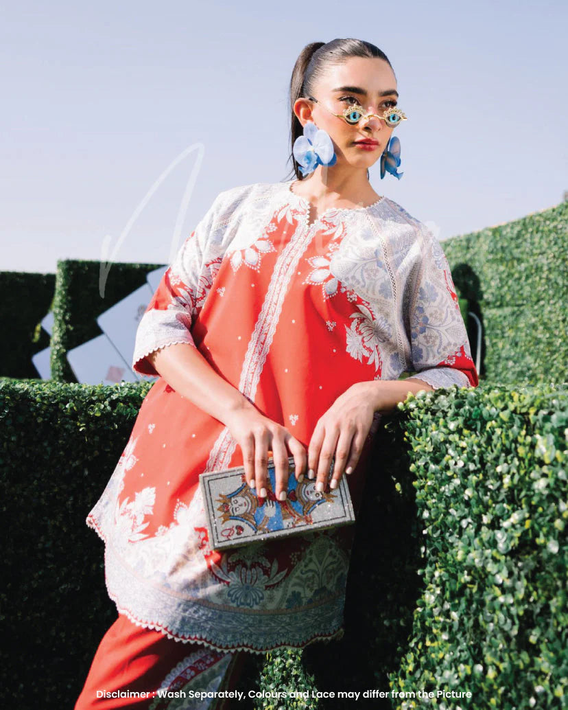 Nia Mia Lawn Pret Vol I '25 - Rouge