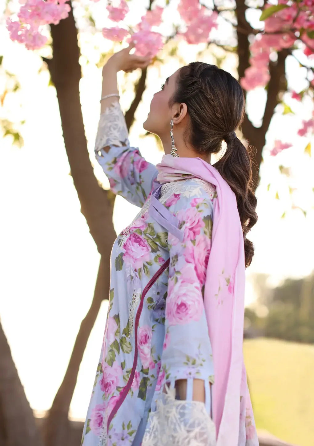 Elaf Chikankari Lawn 2024 | ECK-04A