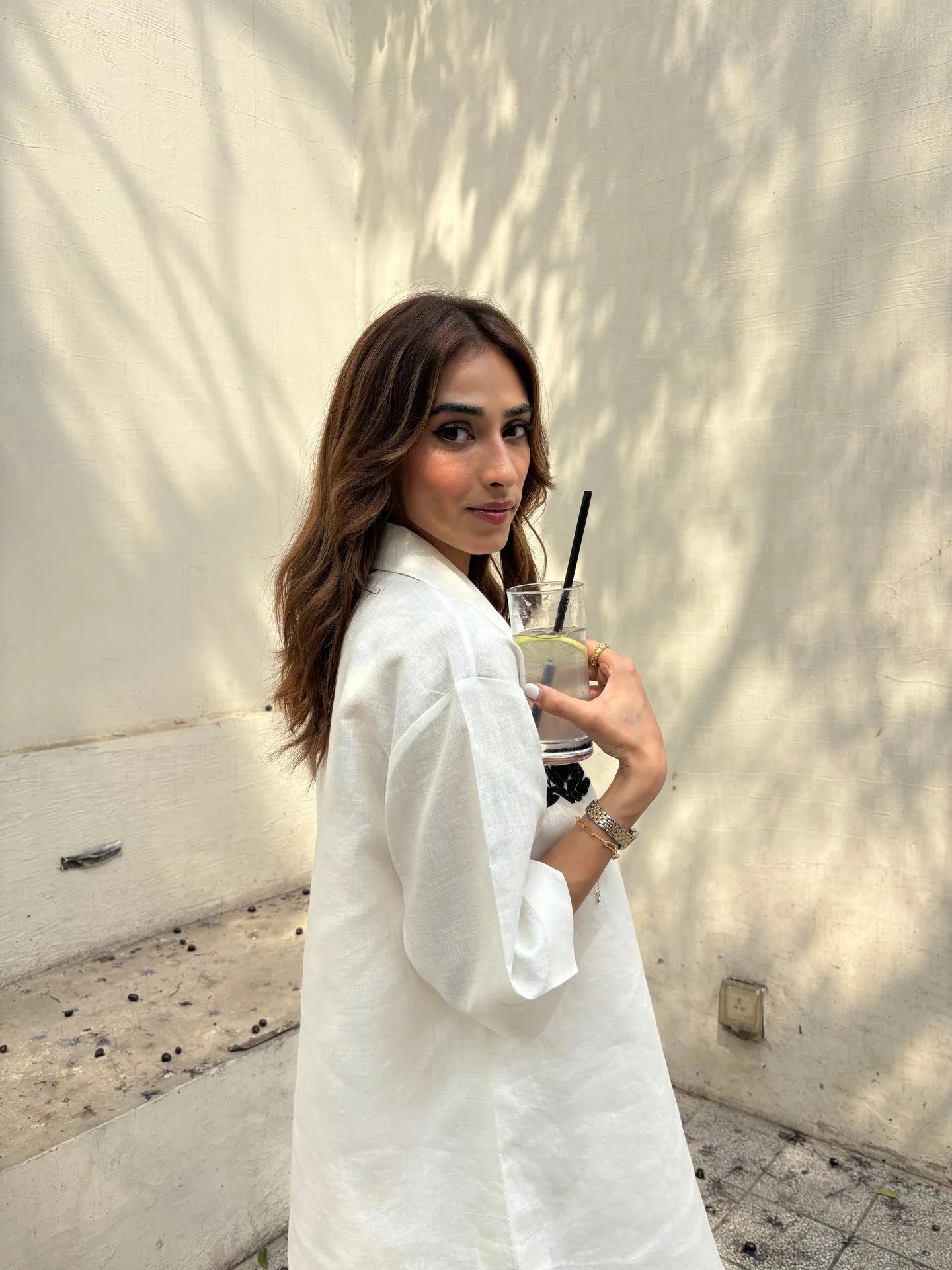 Sak Atelier Coco White Linen Set