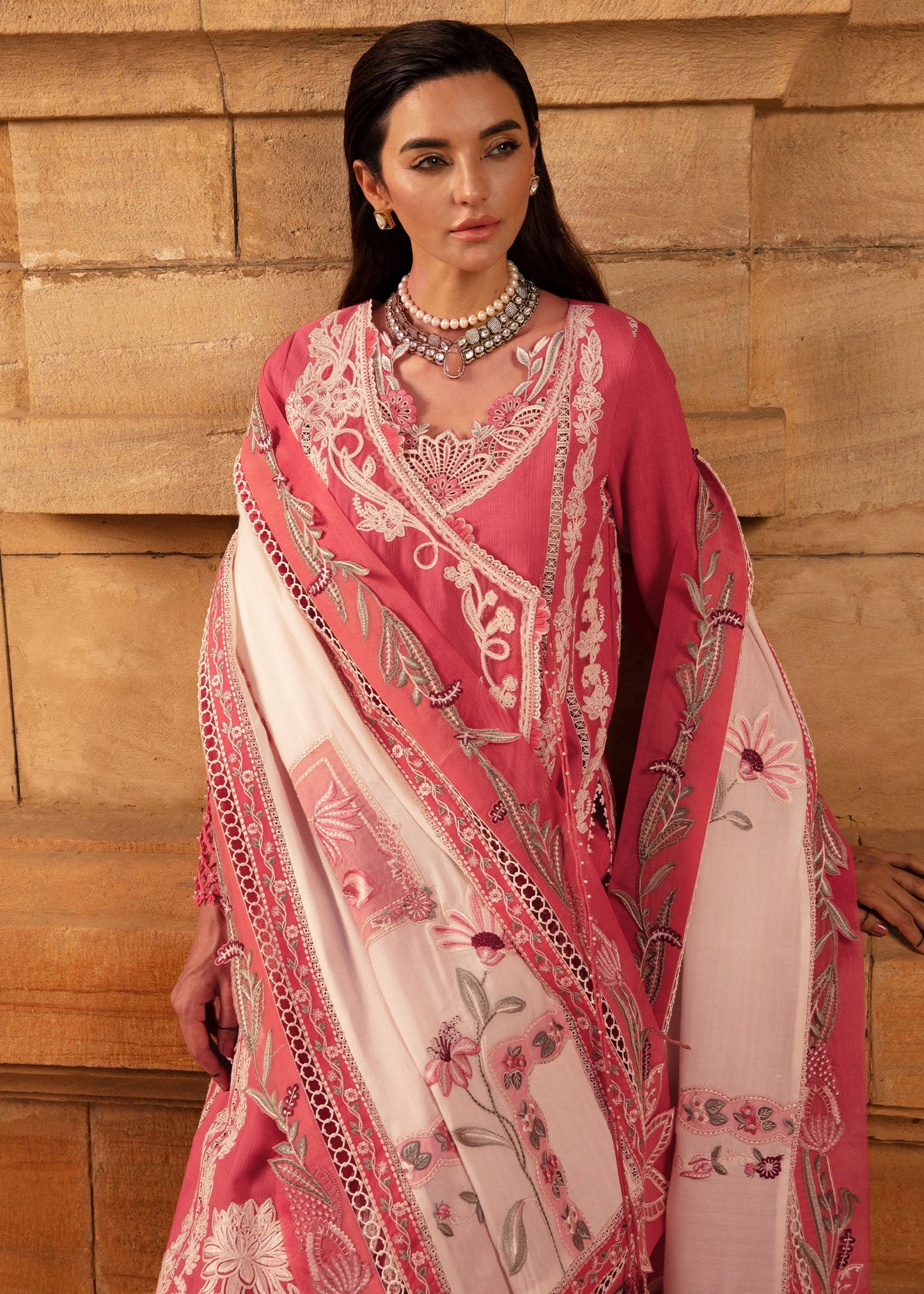 Crimson Winter Unstitched'24 - Phulon Ki Dastaan