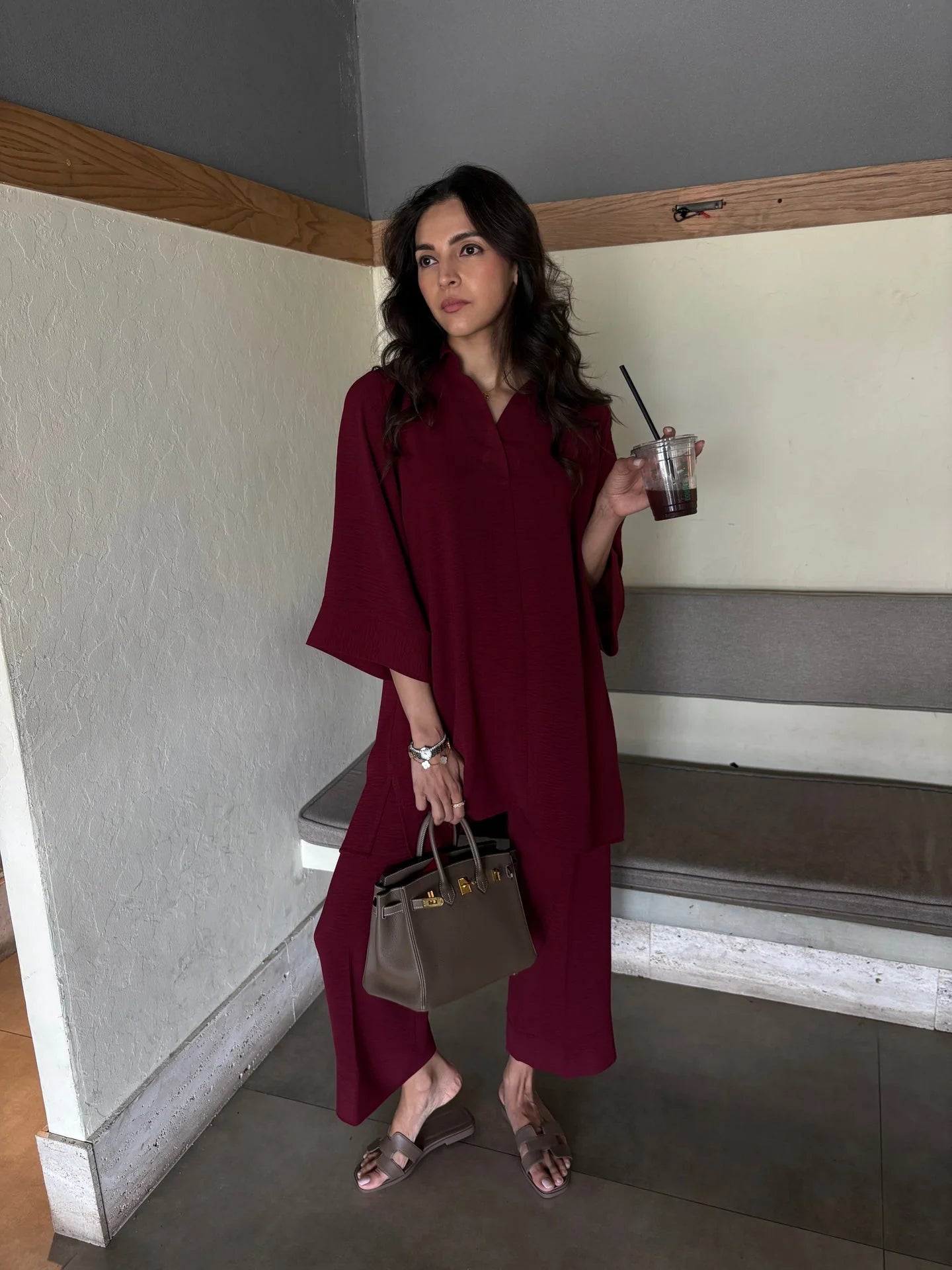 Sak Atelier Wine Red Toby Set