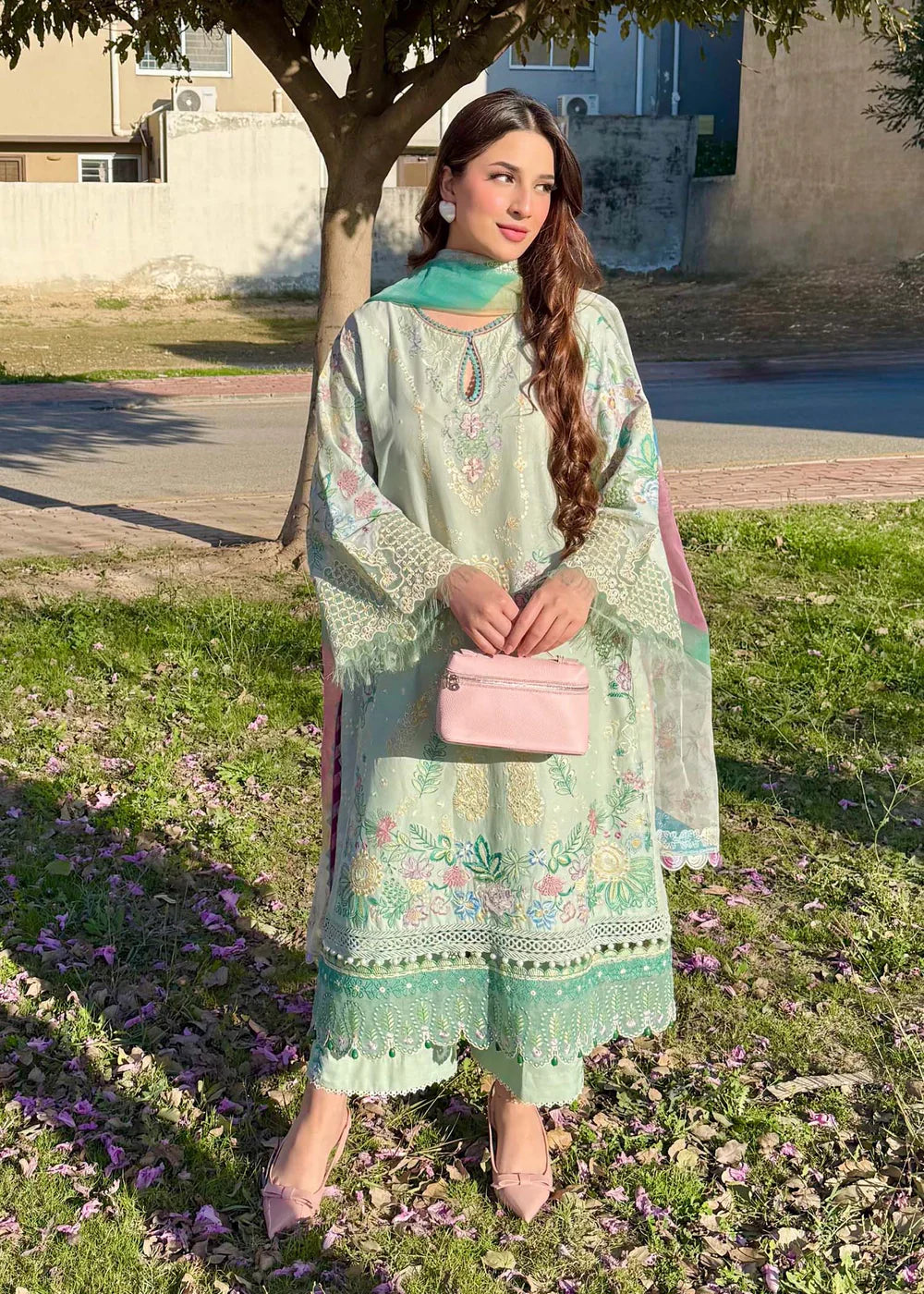 Sadaf Fawad Khan Siraa Lawn'25 - MID SUMMER EVENING - A