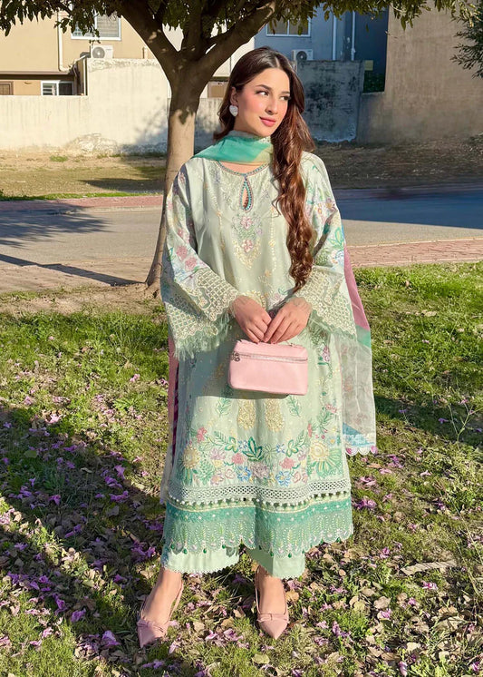 Sadaf Fawad Khan Siraa Lawn'25 - MID SUMMER EVENING - A