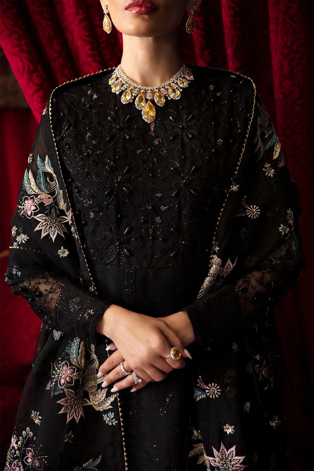 Elanora By Nureh Embroidered Chiffon 2024 Vol 2 | NEL-53