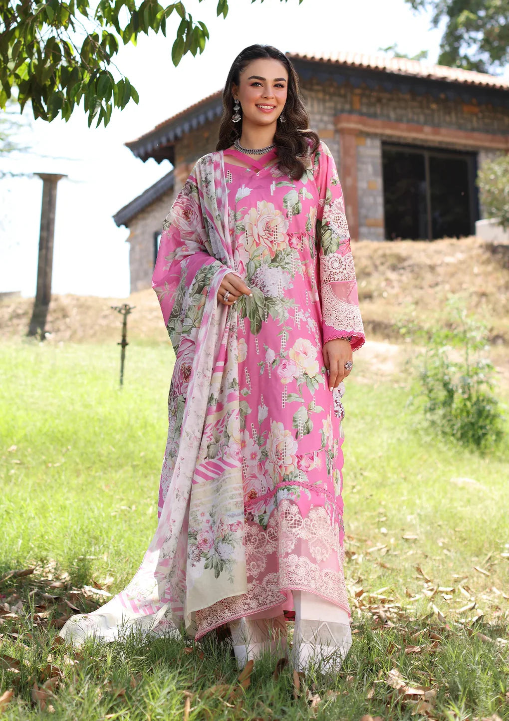 Elaf Chikankari Lawn 2024 | ECK-03B