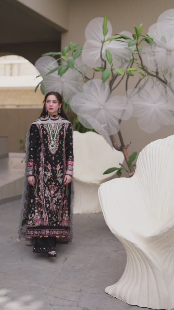 Qalamkar Luxury Lawn | Sahil 2025 | FK-15 HANNAH