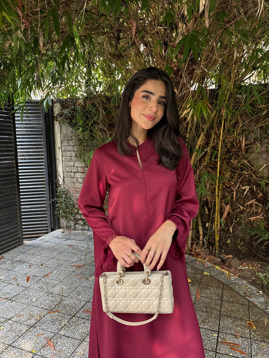 Sak Atelier Burgundy Carlo Set