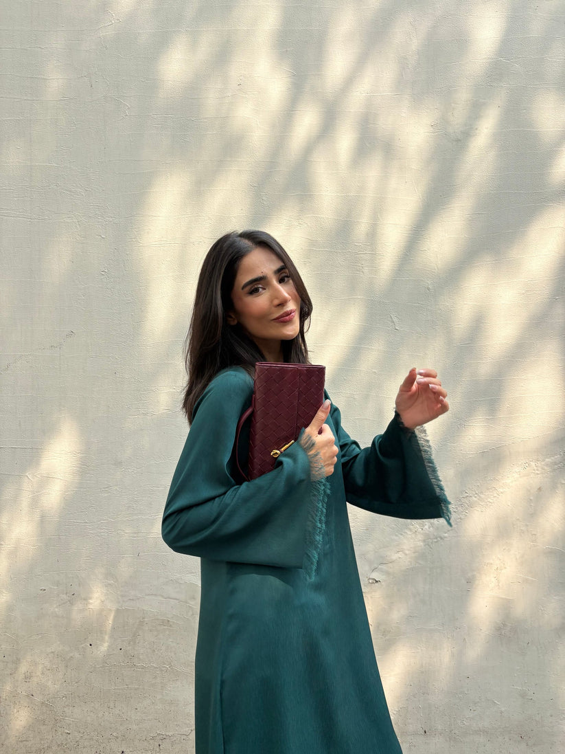 BOTTLE GREEN CARLO SET | Sak Atelier