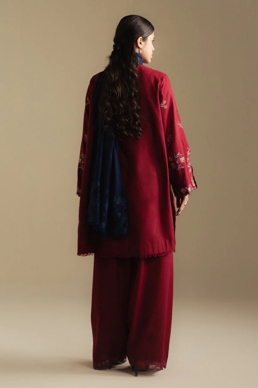 DAWN-5B | Coco Winter Unstitched’25 | Zara Shahjahan