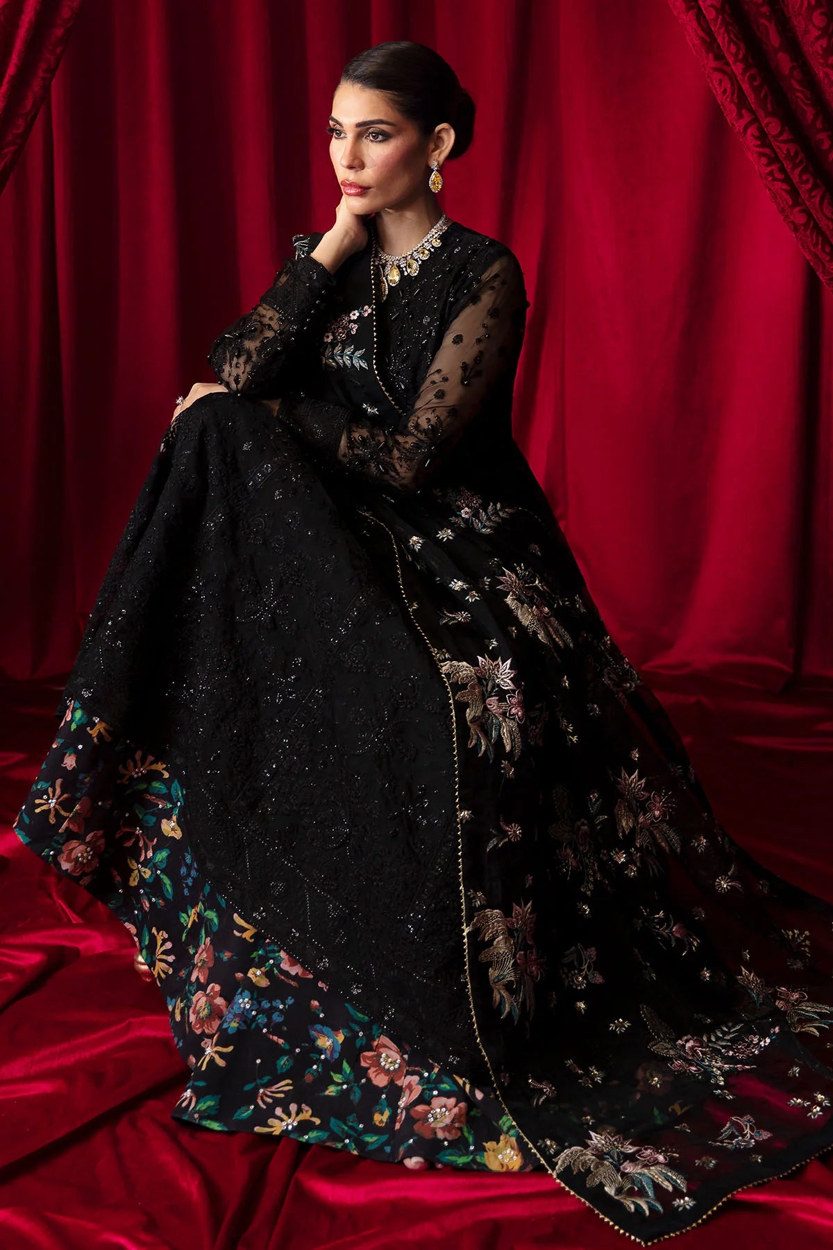 Elanora By Nureh Embroidered Chiffon 2024 Vol 2 | NEL-53
