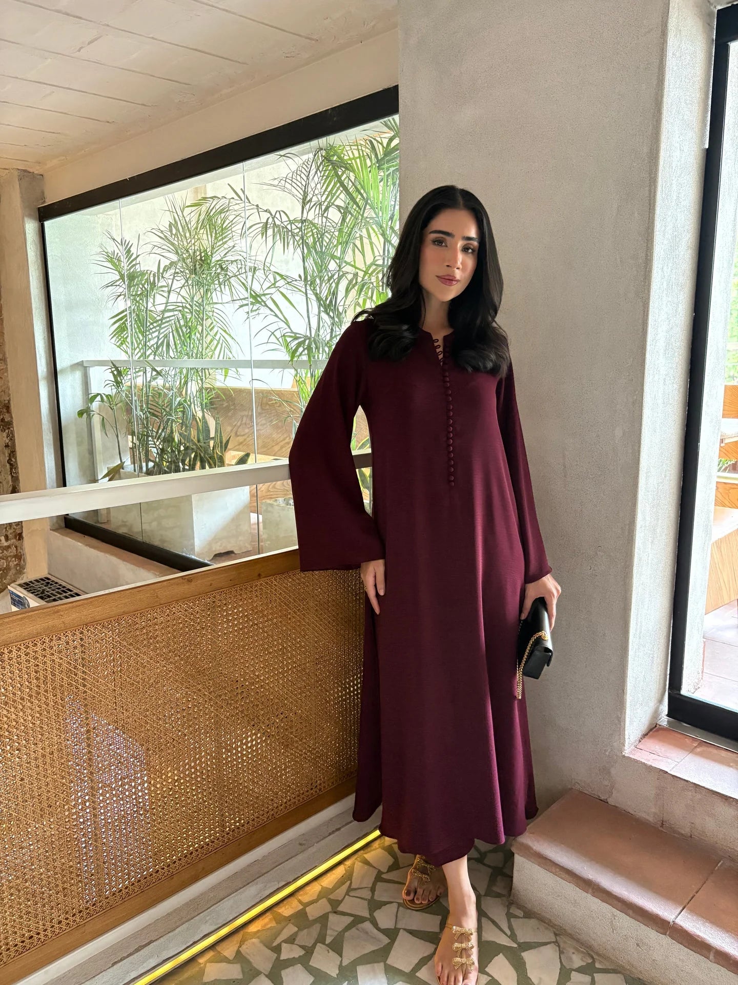 BURGUNDY ELLIE SET | Sak Atelier