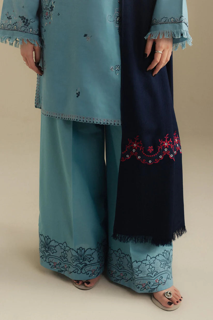 LAUREL-9B | Coco Winter Unstitched’25 | Zara Shahjahan