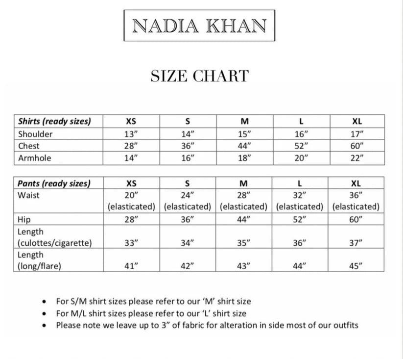 The Raha Set - Olive | Nadia Khan