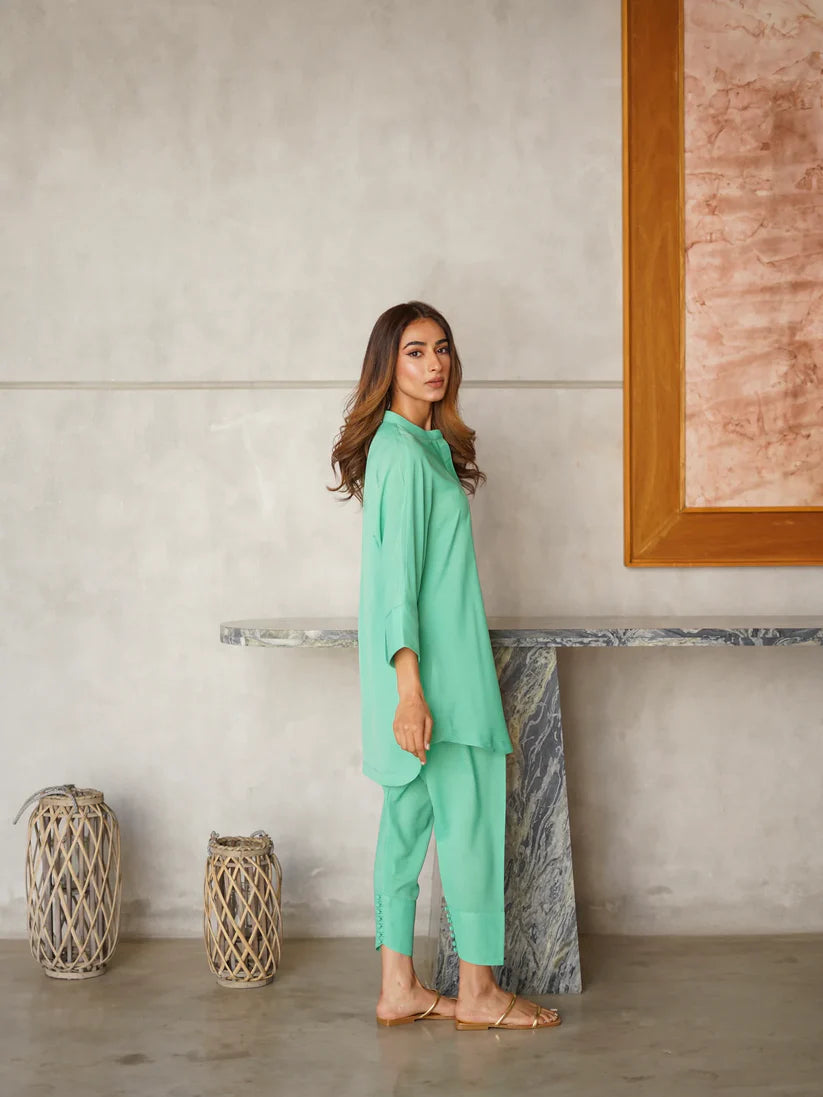 MINT SKINNY SET | Sak Atelier