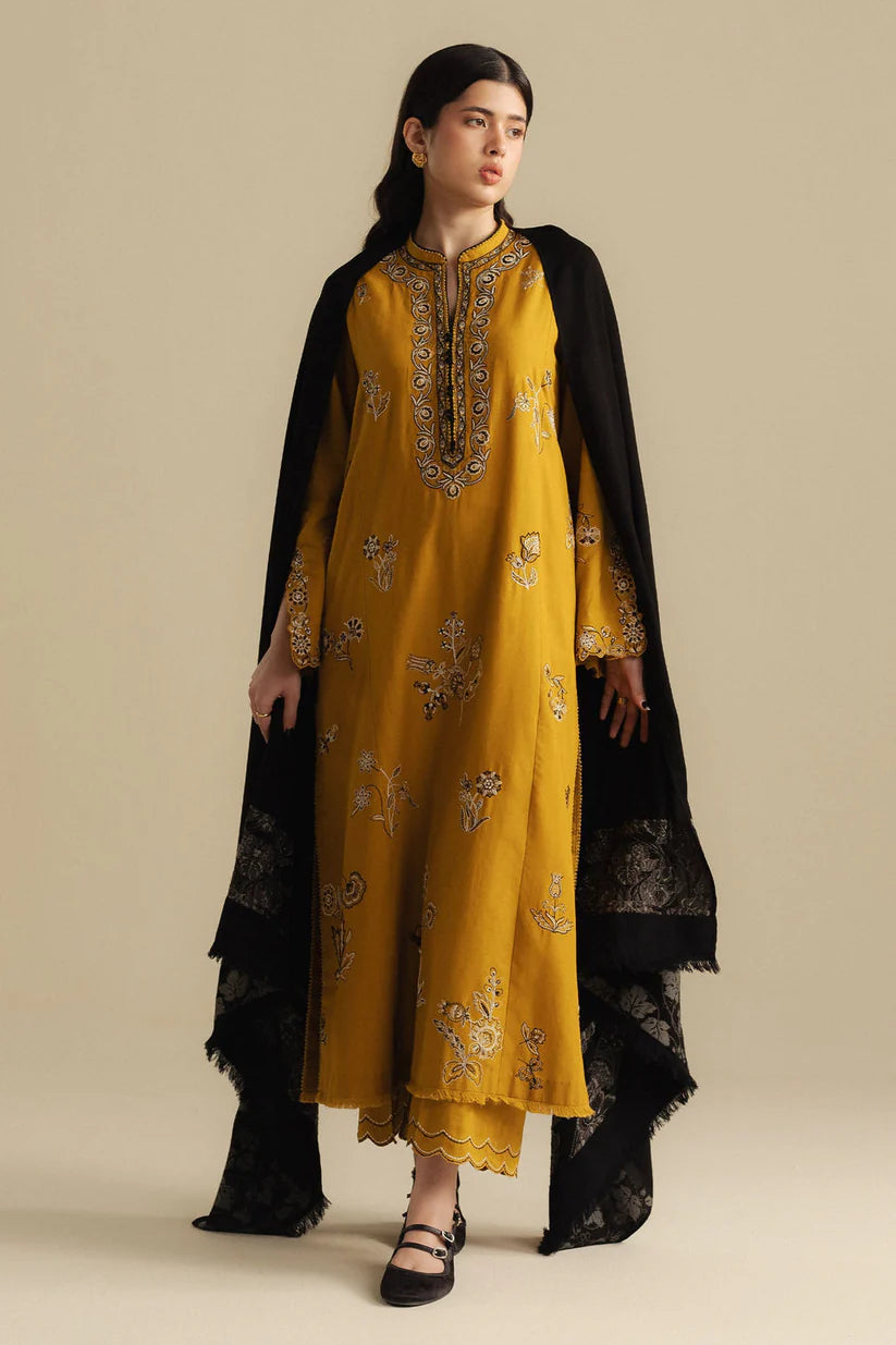 DAWN-5A | Coco Winter Unstitched’25 | Zara Shahjahan