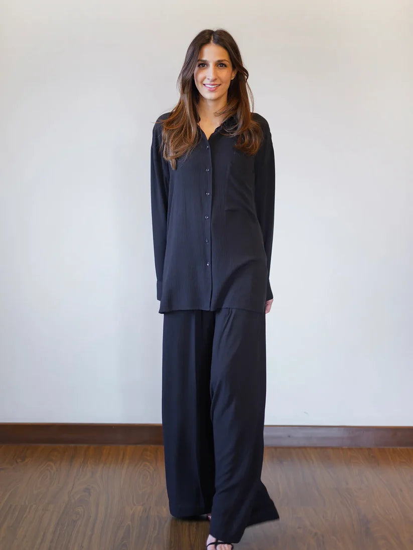 CALIE CO-ORD IN BLACK | Sak Atelier