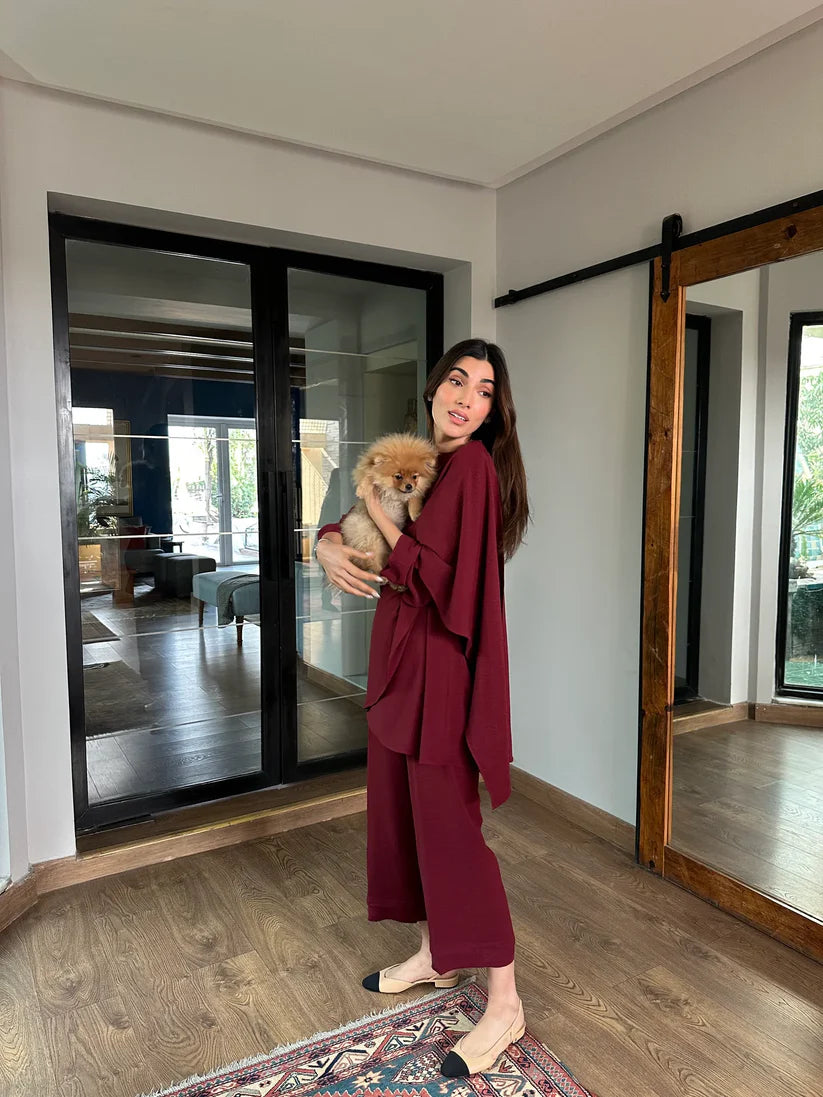 WINE RED BIZU SET | Sak Atelier