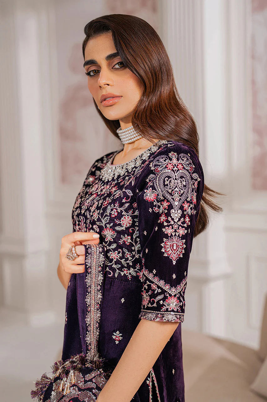 EMBROIDERED VELVET UF-750