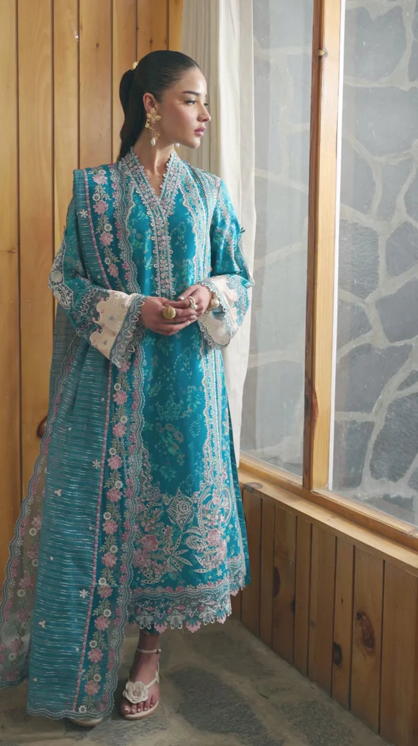 Qlinekari Lawn by Qalamkar 2025 | DC-10
