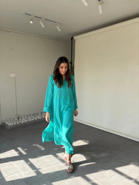 CYAN CARSON SET | Sak Atelier