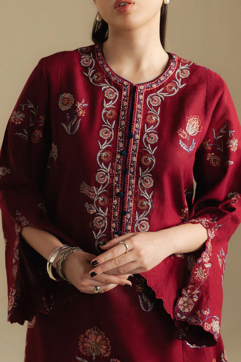 DAWN-5B | Coco Winter Unstitched’25 | Zara Shahjahan